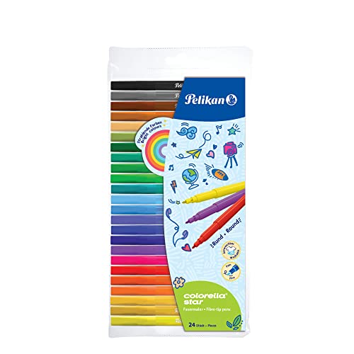 24 Pelikan Colorella Star C302 Filzstifte farbsort