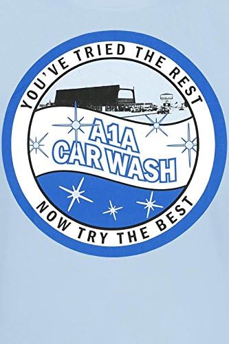 Trademark Products Men's Breakng Bad A1A Carwash Regular Fit Short Sleeve T-Shirt, BLAU, X-Large
