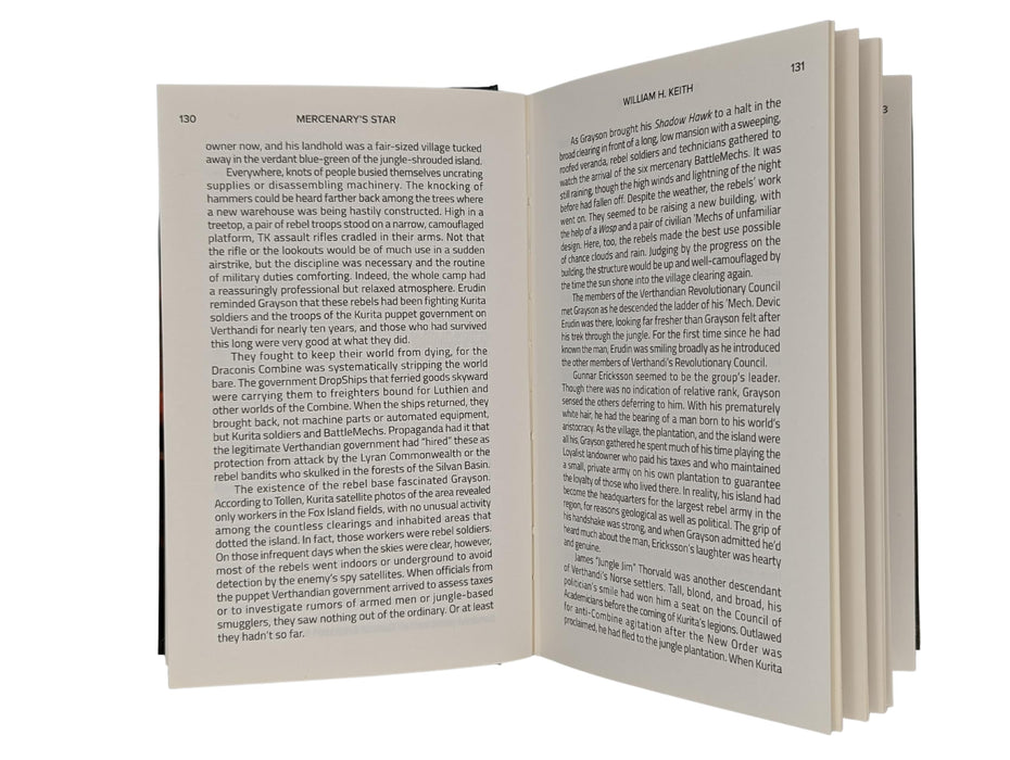 Battletech: The Grey Death Legion Trilogy - Book Two - Mercenary`S Star (Hardcover)