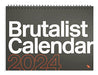 Brutalist Calendar 2024