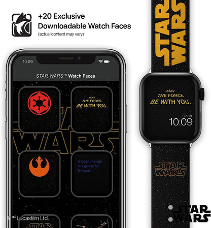 MobyFox Star Wars - Smartwatch Band – Officially Licensed (watch not included) Galactic
