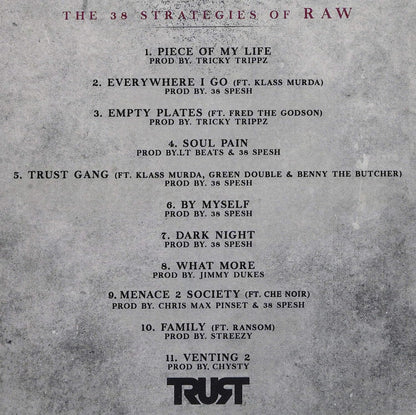 38 Strategies of Raw