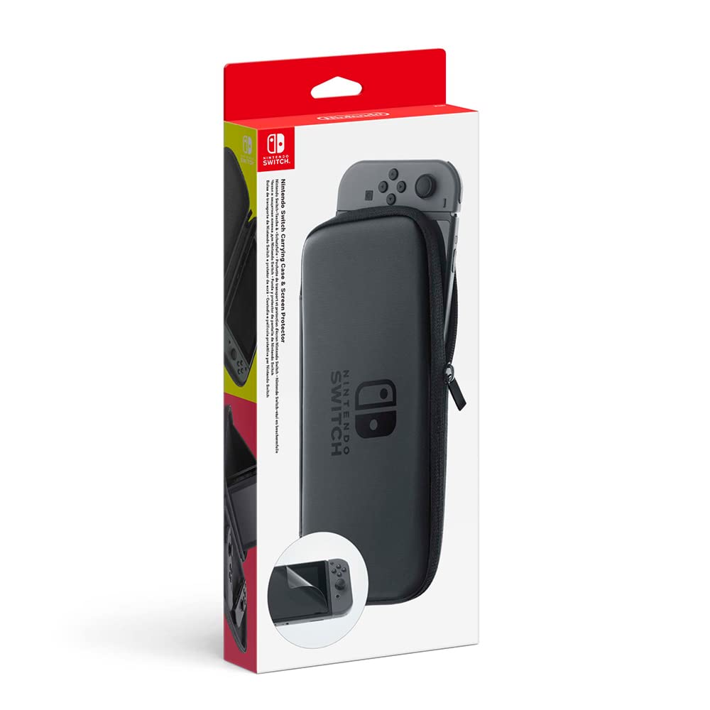 Nintendo Switch Accessory Set - Carry Case + Screen Protector