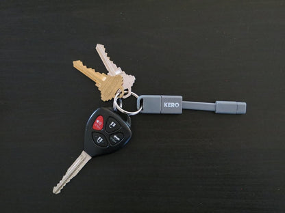 Nomad Cable - 3" High Speed Micro USB 2.0 Cable for your Key Ring …
