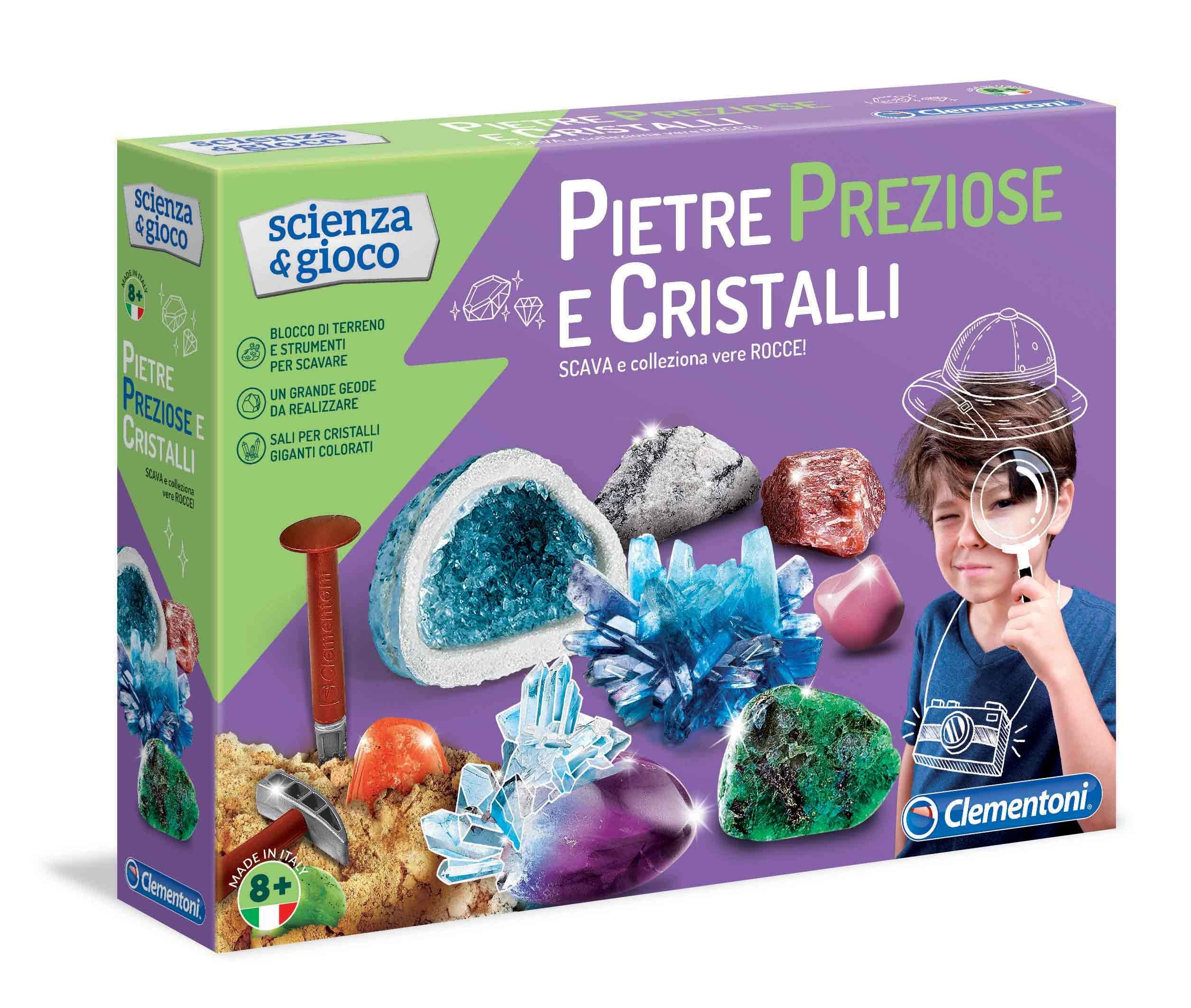 Clementoni: Scienza E Gioco - Pietre Preziose E Cristalli