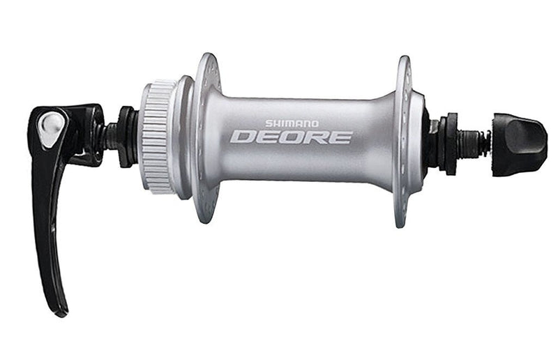 Shimano Unisex - Adults Deore HBM6000 Front Hub Silver One Size