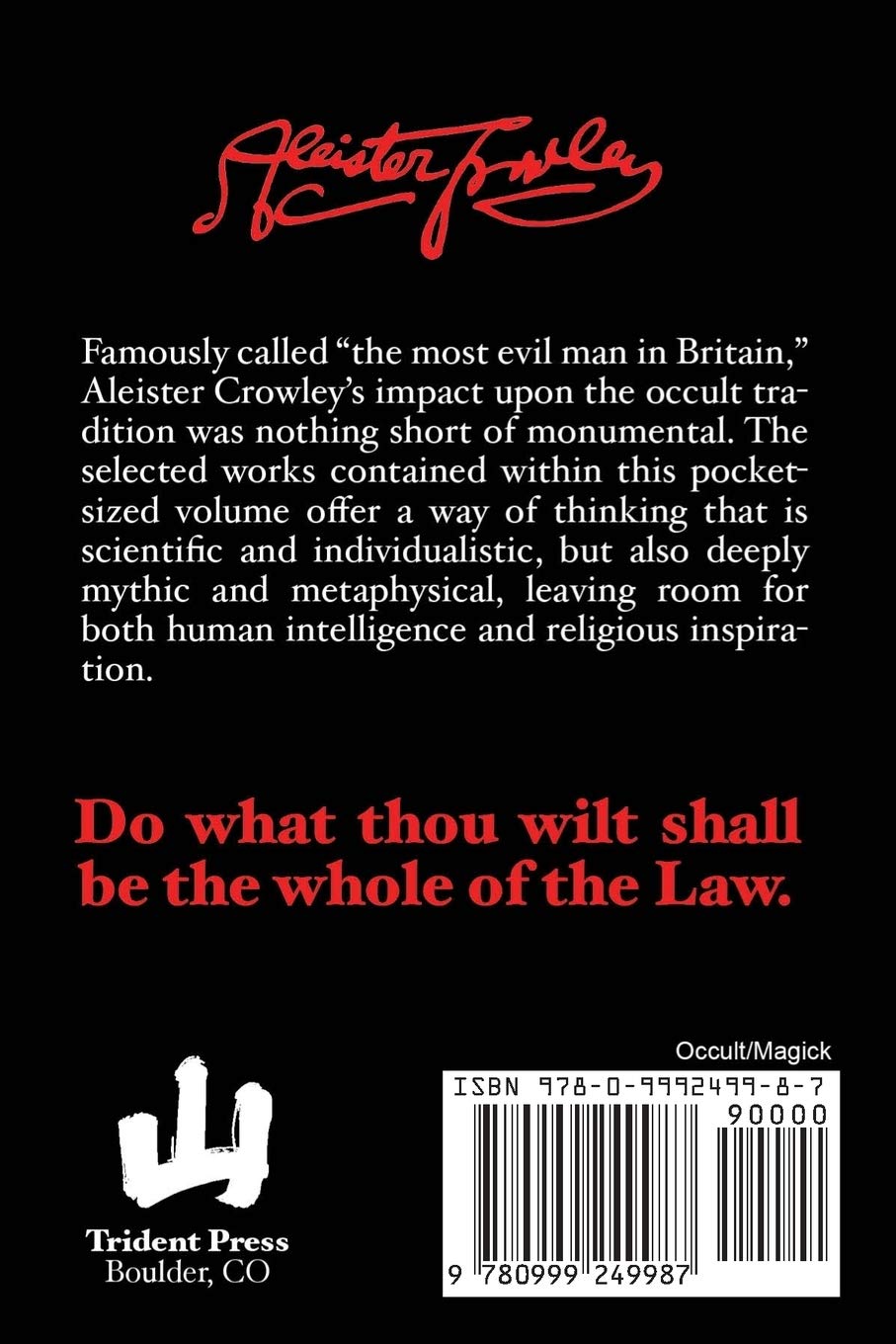 The Pocket Aleister Crowley
