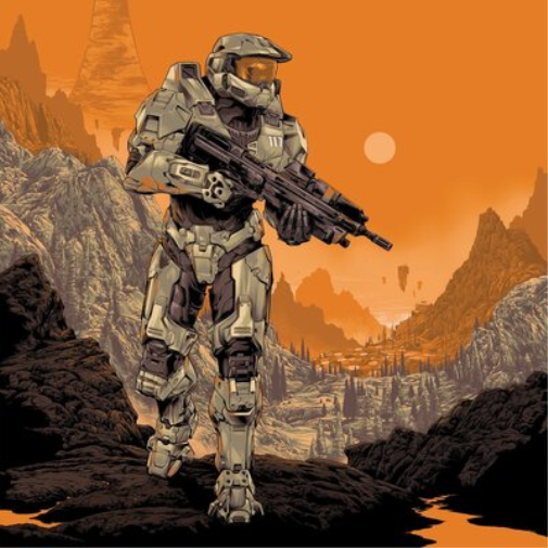 HALO INFINITE (BLACK VINYL)