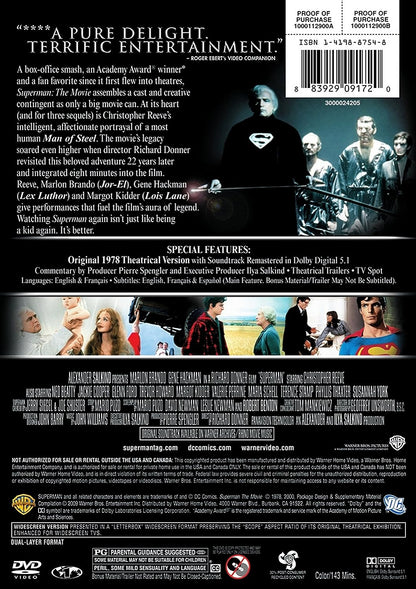 Superman, The Movie