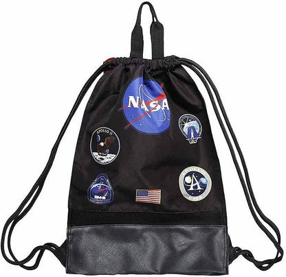 KARACTERMANIA NASA Cosmos Storm String Bag with Handles, Blue ("02644")