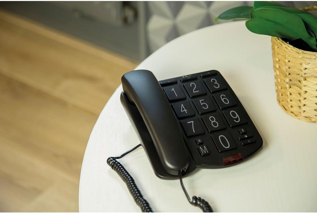 TX-575 Profoon Big Button Bureautelefoon Black