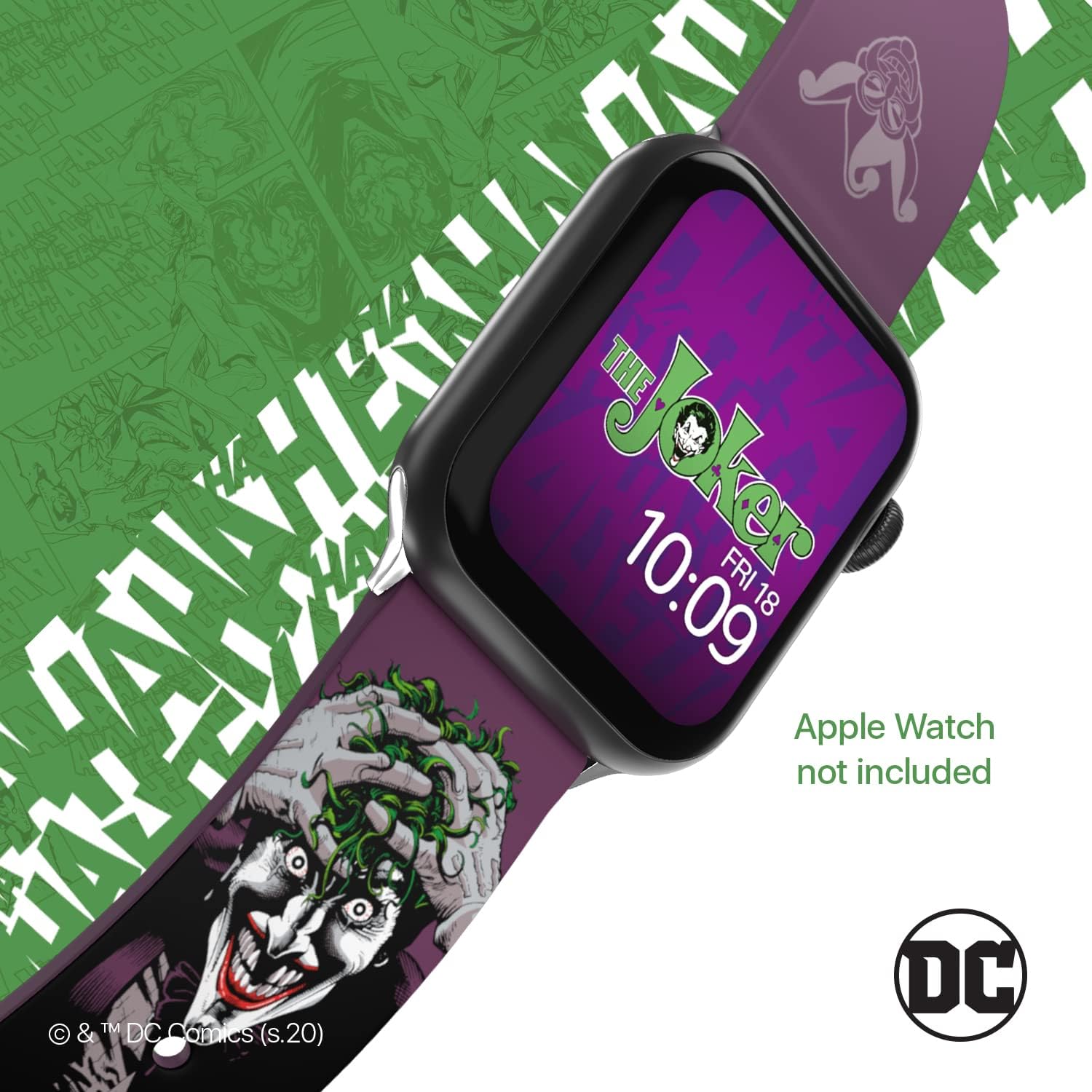 DC Smartwatch-Armband The Joker Modern Comic