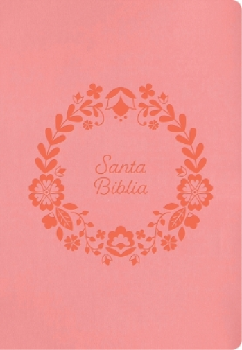 RVR 1960 Biblia para regalos y premios, rosa símil piel