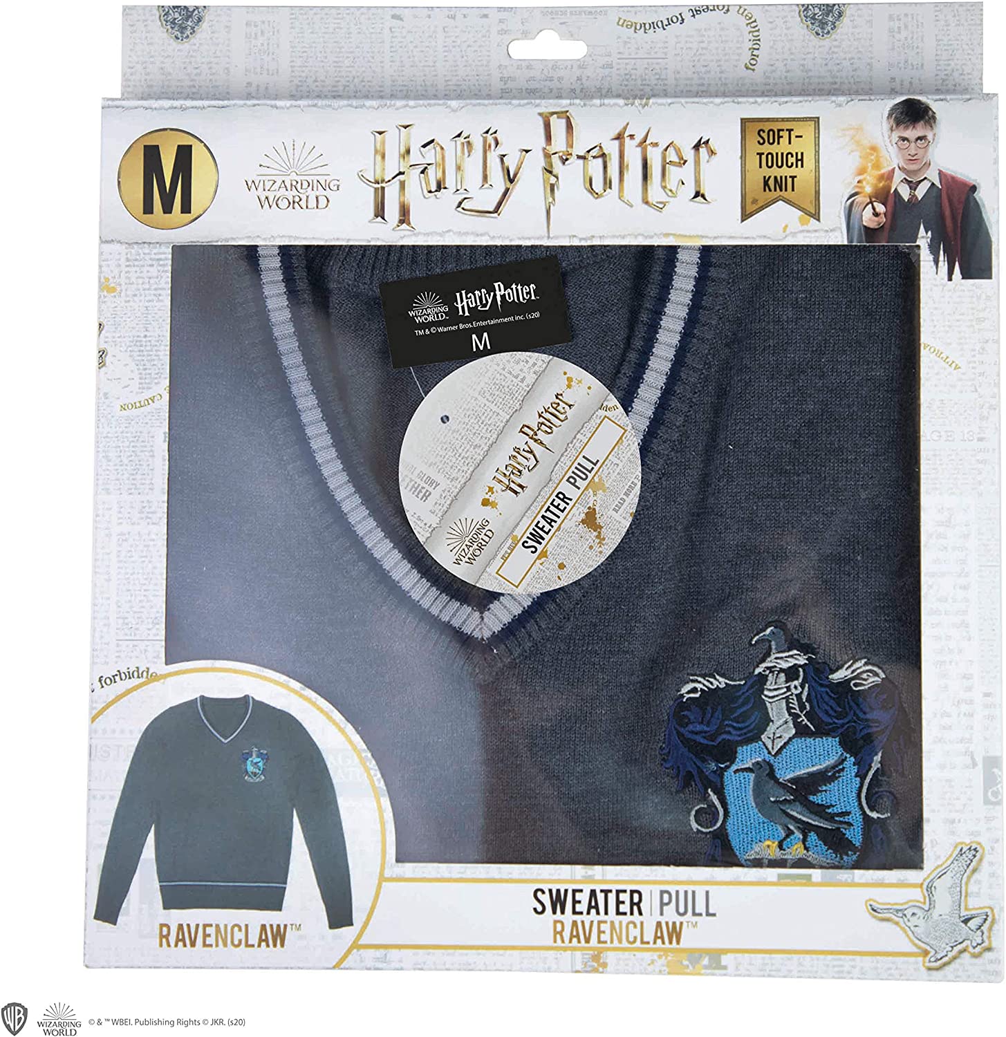 Harry Potter Strickpullover Ravenclaw GroBe XL