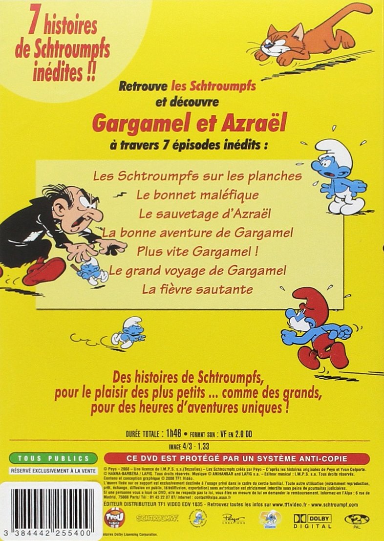 Les schtroumpfs : gargamel et azrael
