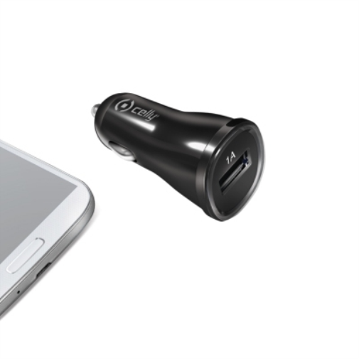 Car Charger 1A Usb Black
