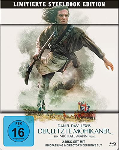 DER LETZTE MOHIKANER (2 BLU-RAYS) (STEELBOOK) - (GERMAN IMPORT)