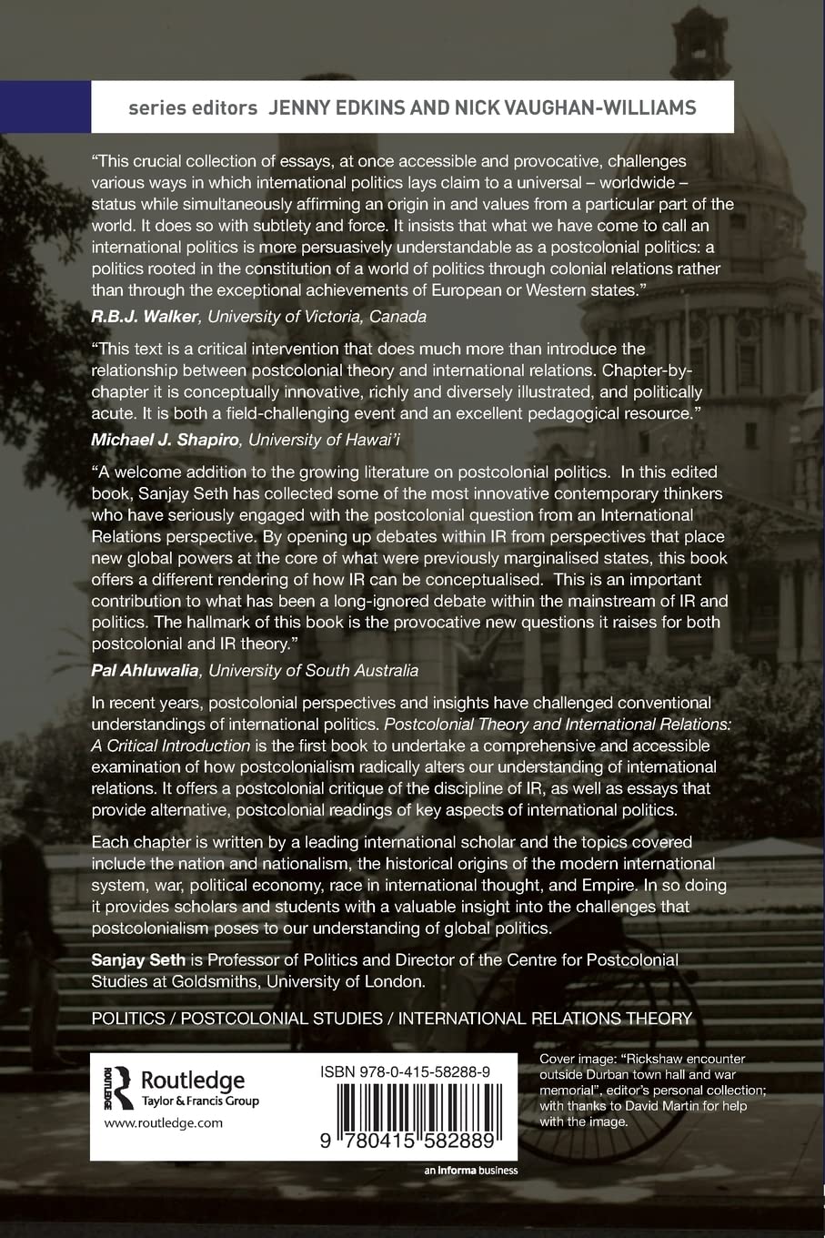 Postcolonial Theory and International Relations
