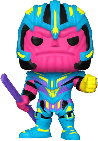 Funko POP & TEE: Marvel- Thanos (BKLT) - XL
