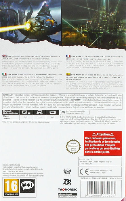 Sine Mora Ex - Nintendo Switch (Nintendo Switch)