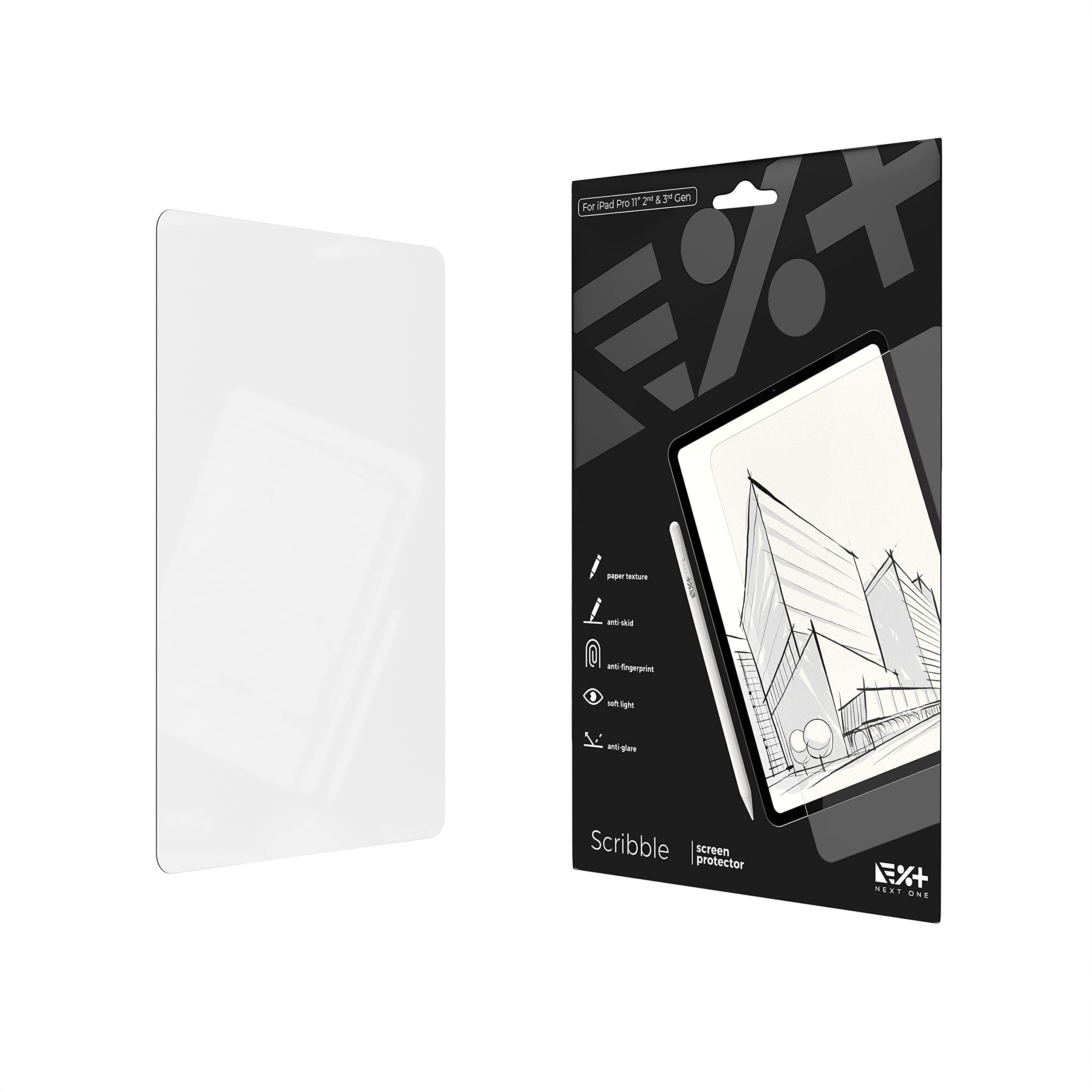 NEXT ONE Display-Blickschutzfolie fur Apple iPad P