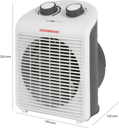 CLATRONIC HL 3761 Heizlufter 1.000/2.000 W