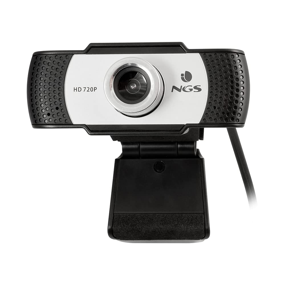 NGS XPRESSCAM720 - HD Webcam 1280x720 with USB 2.0 Connection, Built-In Microphone, 1Mpx Resolution and Plug&Play NGS XPRESSCAM 720