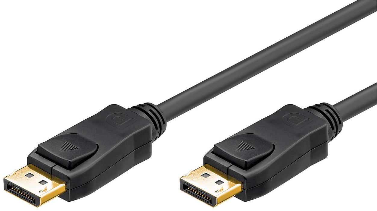 Goobay DisplayPort Connector Cable 1.2 VESA, Gold-plated, 5 m