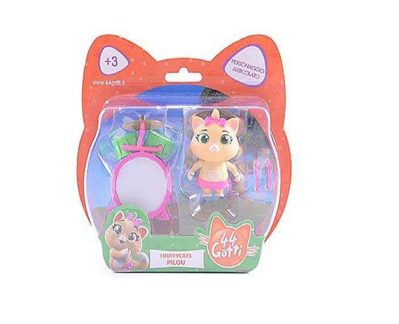 44 Gatti: Personaggio 8 Cm Pilou
