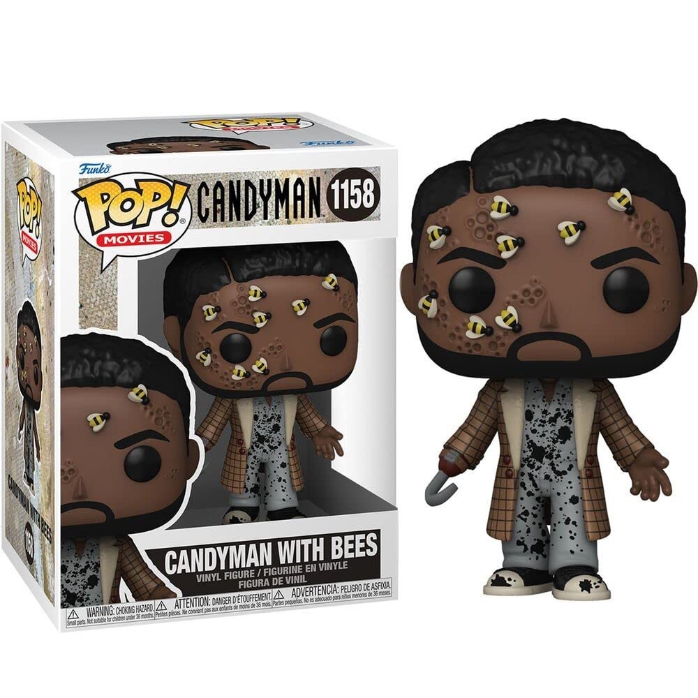 Funko POP! Movies: Candyman - Candyman With Bees - Collectable Vinyl Figure - Gift Idea - Official Merchandise - Toys For Kids & Adults - Movies Fans - Model Figure For Collectors And Display