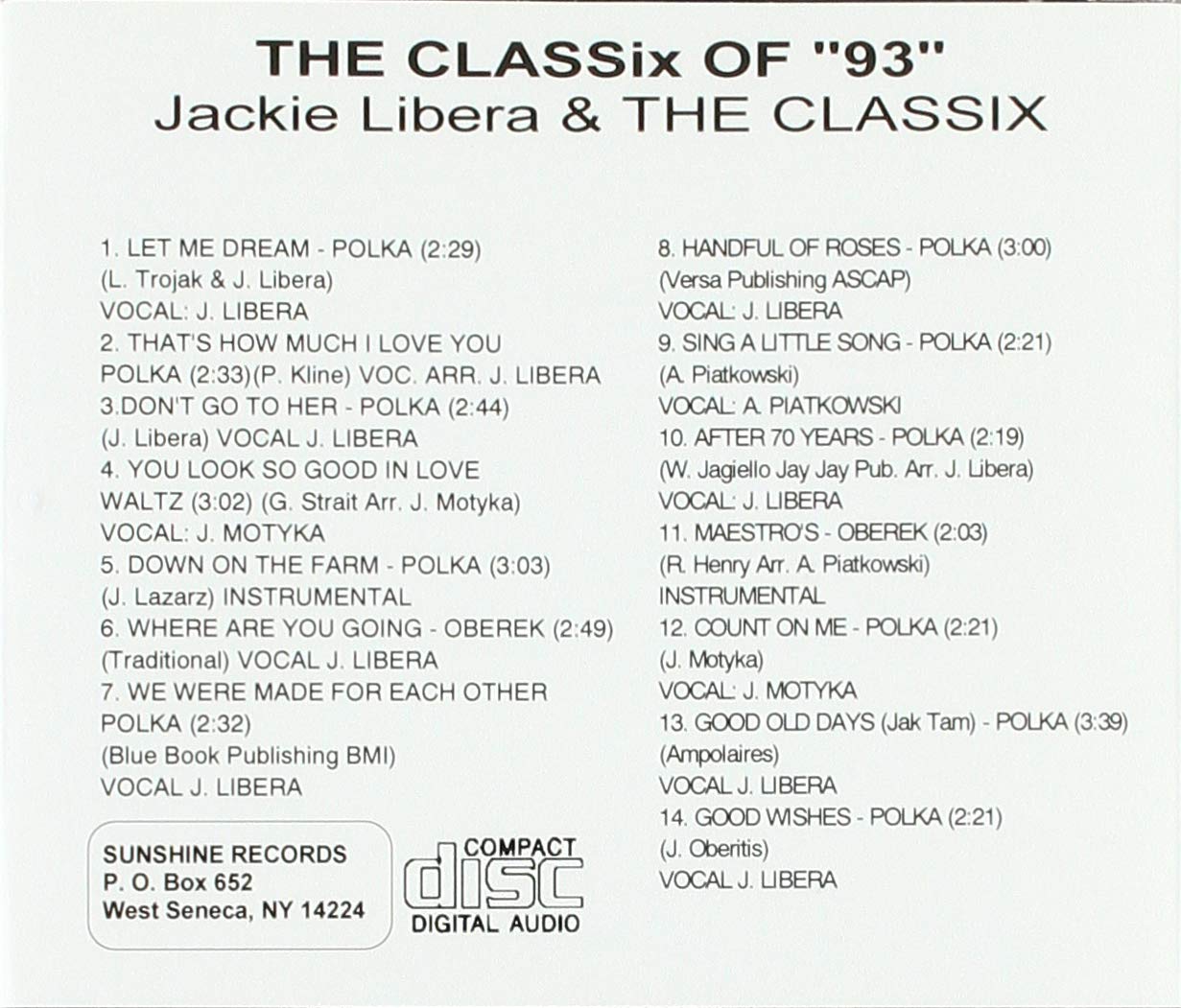 The Classix Of '93
