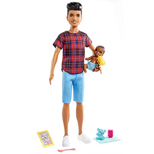 SKIPPER BABYSITTERS INC DOLL & BRUNETTE BOY WITH