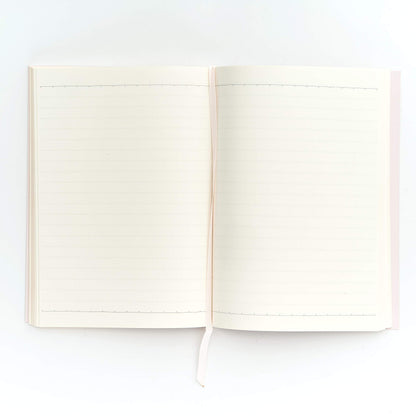 Colourblock A5 Notebook Pink Champagne