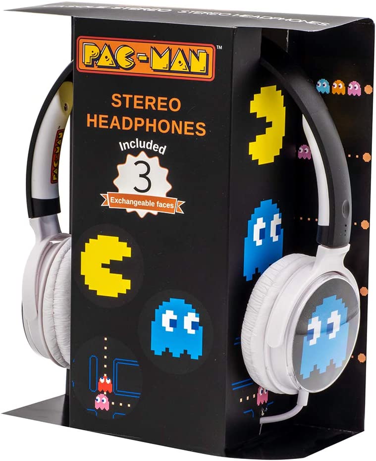 TEKNOFUN Pac-Man customizable headphone