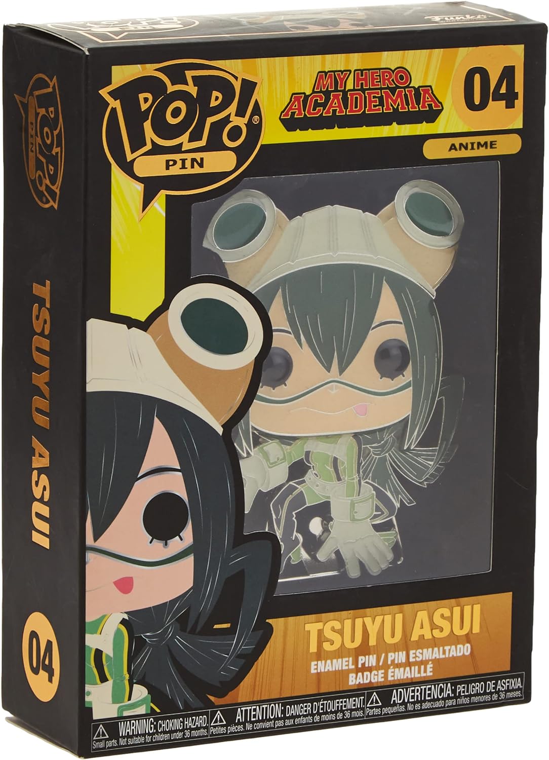 Funko My Hero Academia 3-Inch POP Pin | Tsuyu Asui
