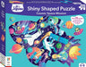 Junior Jigsaw 100-Piece Shiny Shaped Jigsaw: Cosmic Space Mission