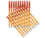 Q-Connect Ballpoint Pen Fine Red (Pack of 20) 0.4 ballpoint Red