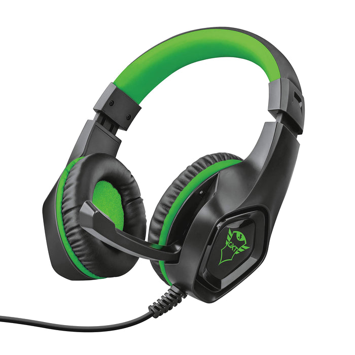 Trust GXT404G Rana Gaming Headset Green/Black