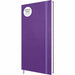 2024 Fashion Diary Sunday Start Purple Soft Touch Slim Diary