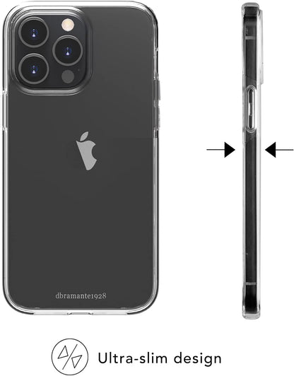 dbramante1928 Iceland - Compatible with iPhone 12/12 Pro - Made from 100% recycled plastic - All-around, slim, snap-on, impact protection case - Clear