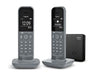 Gigaset CL390A Duo Schnurlostelefon-Set mit Anrufb