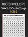 100 Envelope Savings Challenge