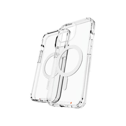 Gear4 Crystal Palace Snap - Back Cover For Mobile Phone - Magsafe Compatibility - D3O Crystalex - Clear - For Apple Ipho