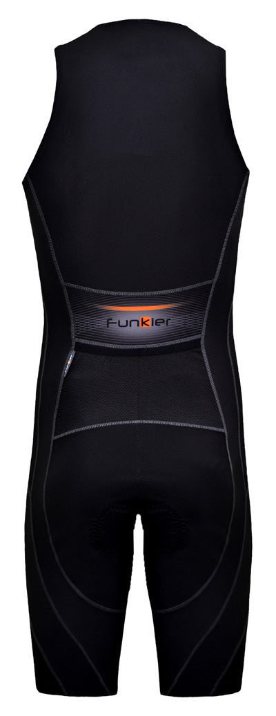 Funkier Pace TRS-4503-SG-1 Gents Tri Suit in Black - Large