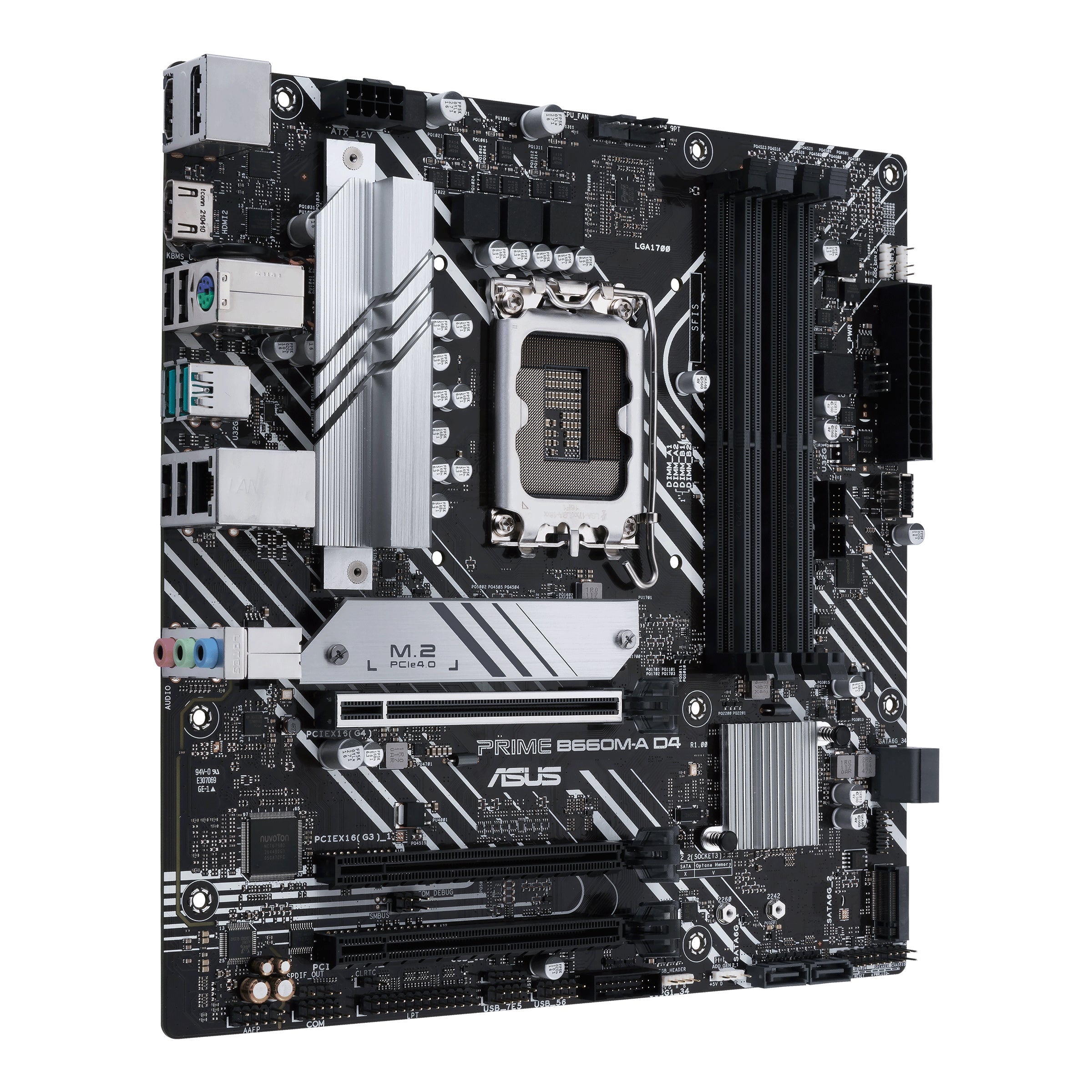 ASUS PRIME B660M-A D4 Intel B660 LGA 1700 micro ATX