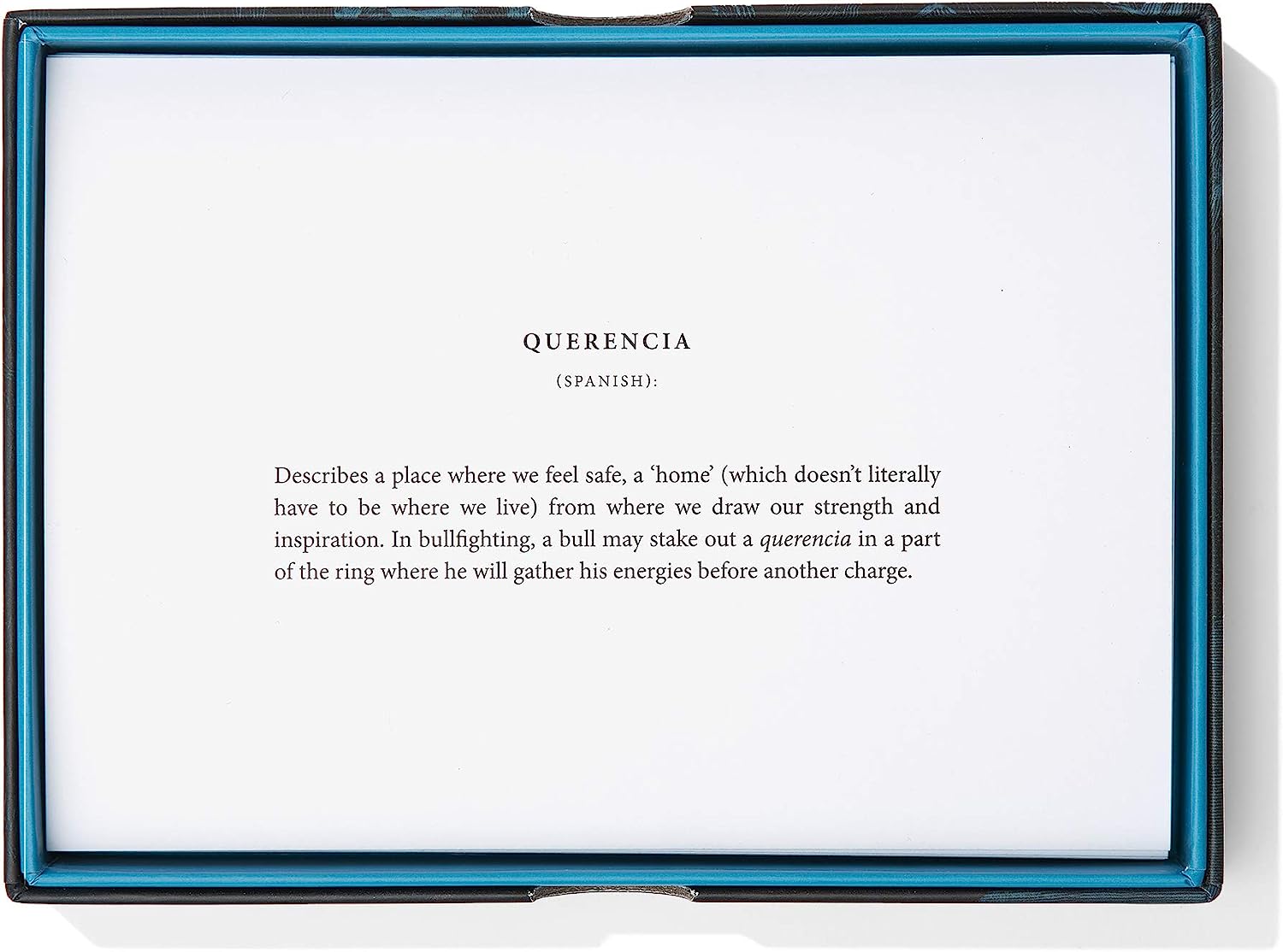 Untranslatable Words - Card Set