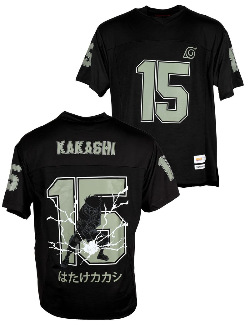 cotton division NARUTO - Kakashi - T-Shirt Sports US Replica unisex (L)