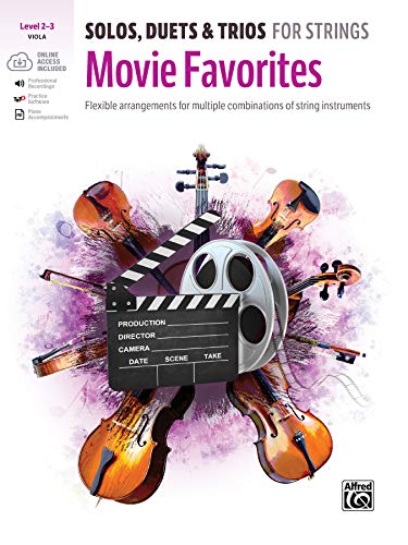 Solos, Duets & Trios for Strings -- Movie Favorites
