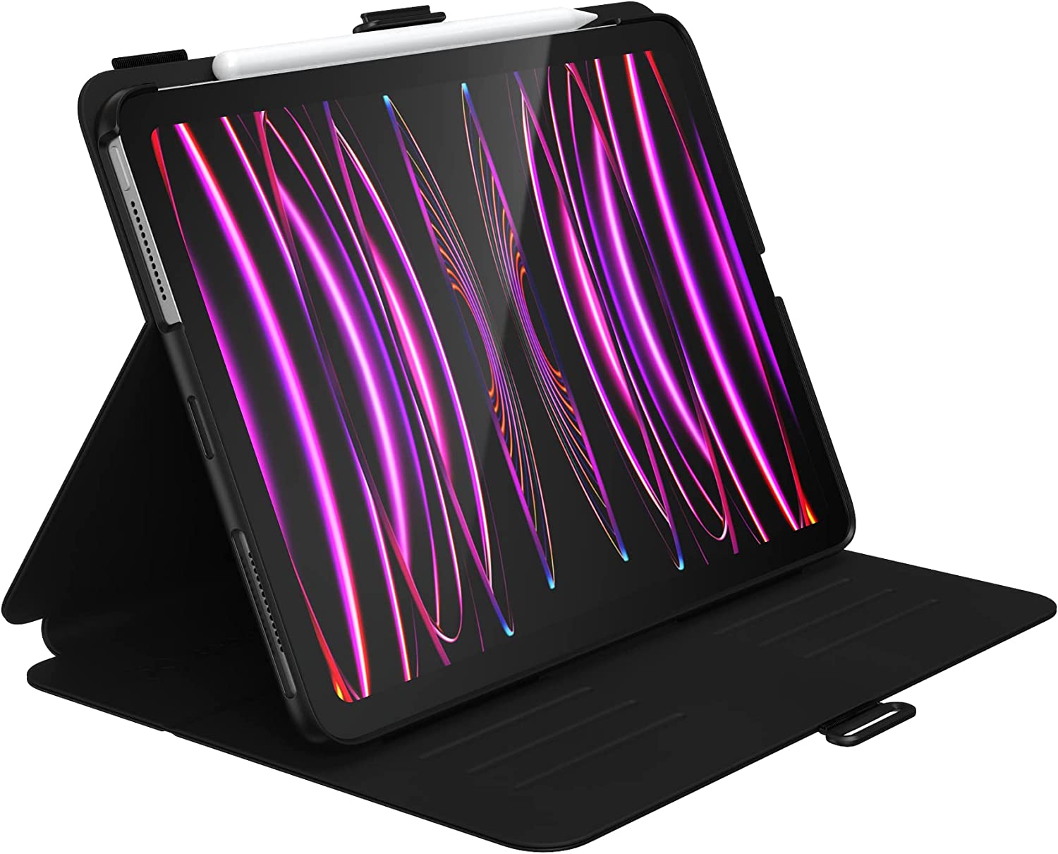 Speck Products iPad Pro 11” (2022) Balance Folio with Microban (Black/Black/White)