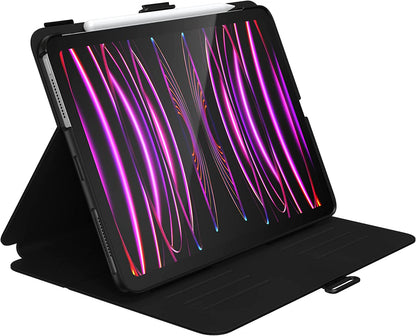 Speck Products iPad Pro 11” (2022) Balance Folio with Microban (Black/Black/White)
